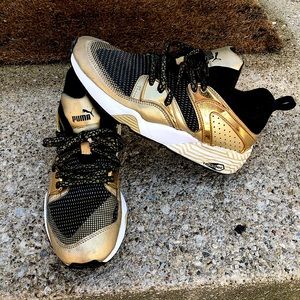 Puma Blaze of Glory Gold size 9.5 women’s